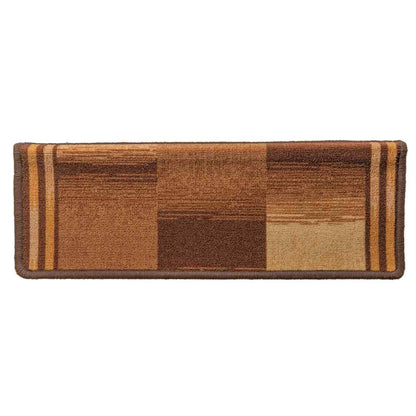 Stufenmatten Selbstklebend 10 Stk. 65x21x4 cm Braun
