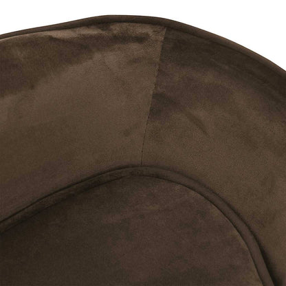 Hundesofa Braun 67x47x36 cm Plüsch