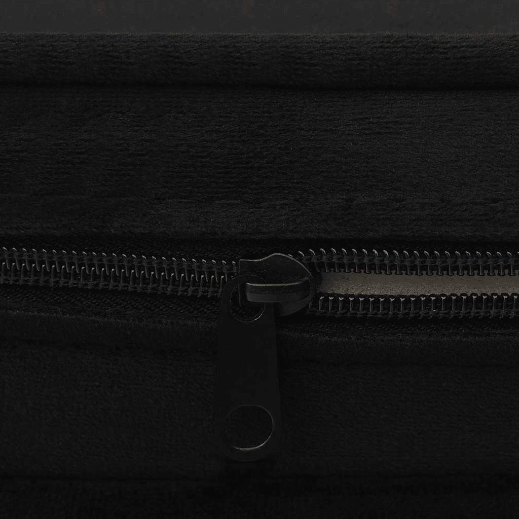 Hundesofa Schwarz 67x47x36 cm Plüsch