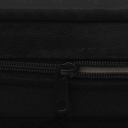 Hundesofa Schwarz 67x47x36 cm Plüsch