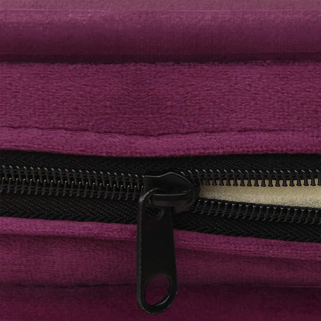 Hundesofa Burgunderrot 67x47x36 cm Plüsch