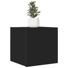 TV-Wandschrank Schwarz 30,5x30x30 cm