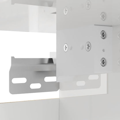 TV-Wandschrank Hochglanz-Weiß 30,5x30x30 cm