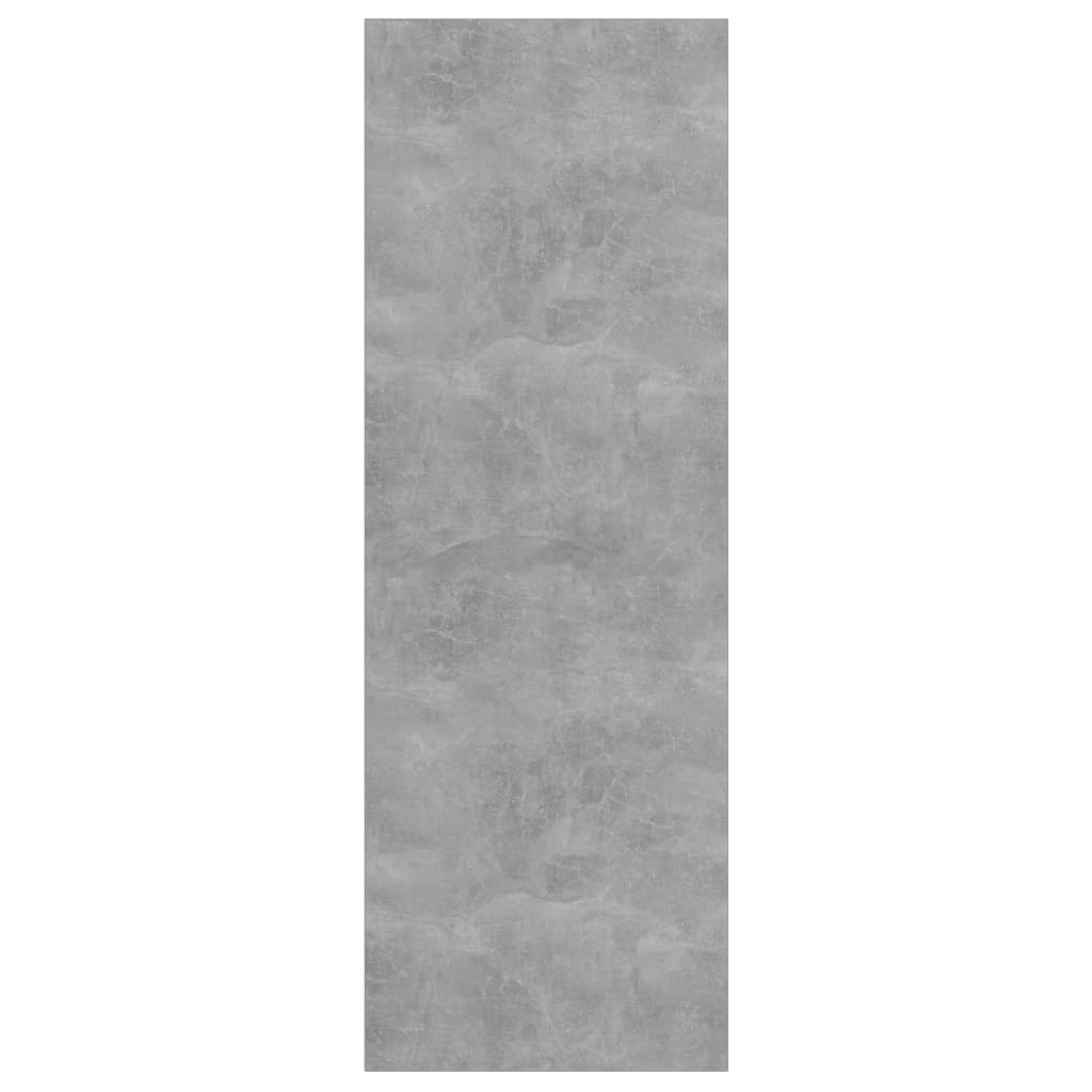 TV-Wandschrank Betongrau 37x37x107 cm Holzwerkstoff