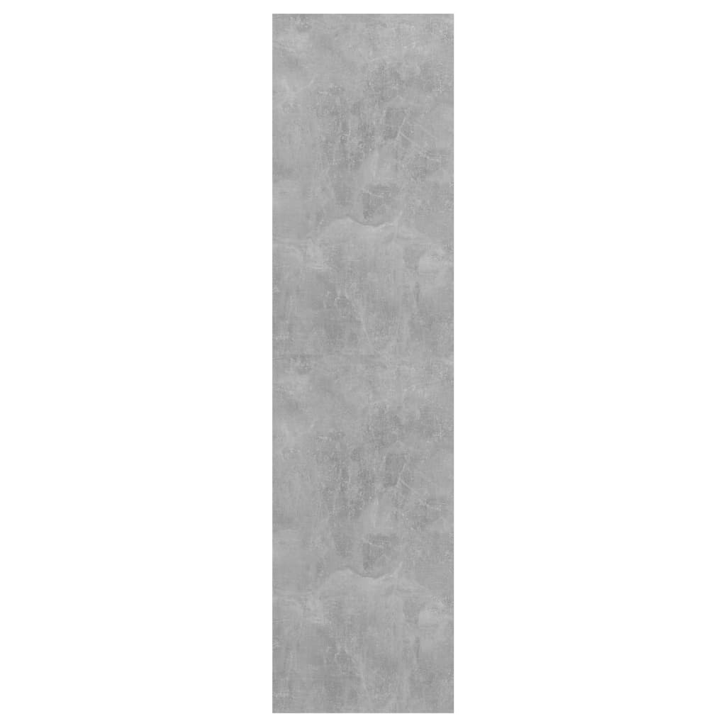 TV-Wandschrank Betongrau 37x37x142,5 cm Holzwerkstoff