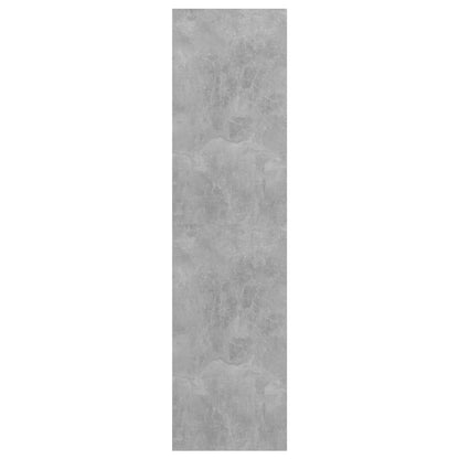 TV-Wandschrank Betongrau 37x37x142,5 cm Holzwerkstoff