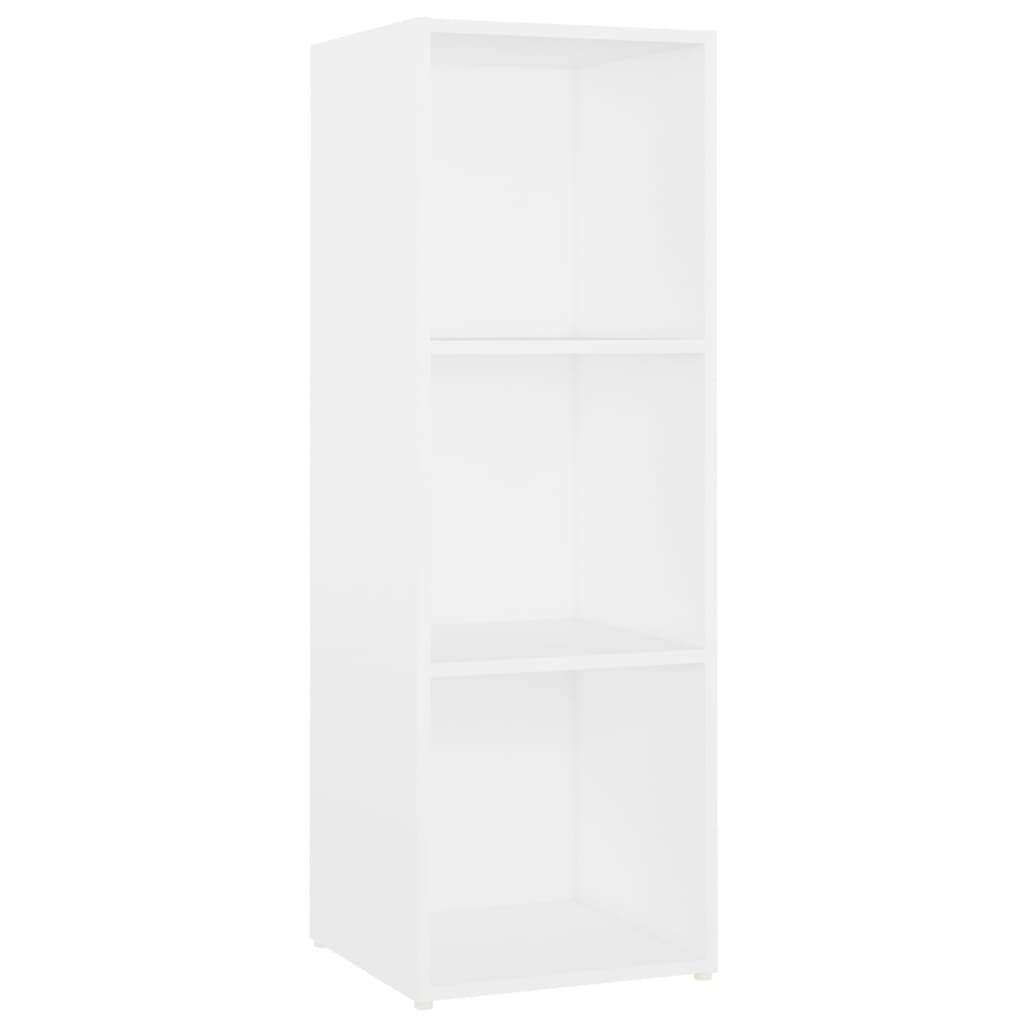TV-Schrank Weiß 107x35x37 cm Holzwerkstoff