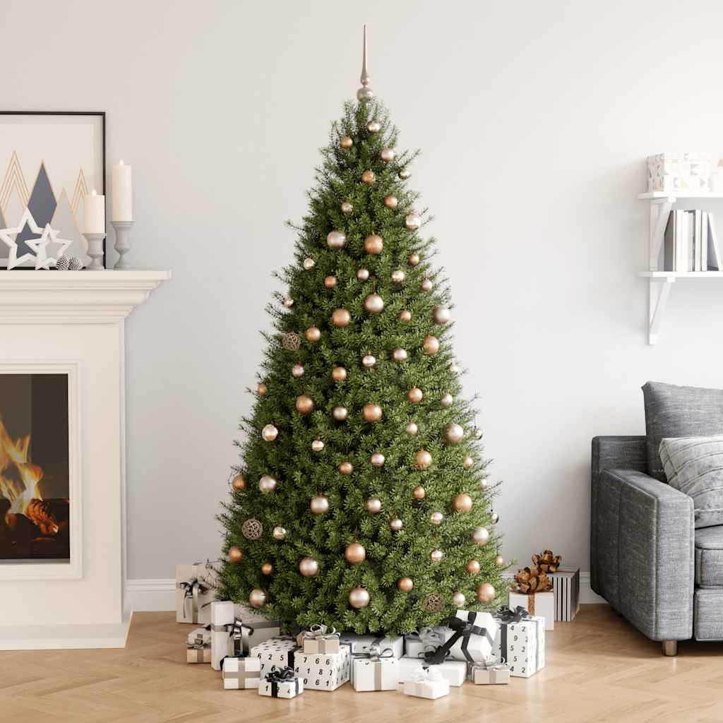 120-tlg. Weihnachtskugeln mit Weihnachtsbaumspitze 300 LEDs