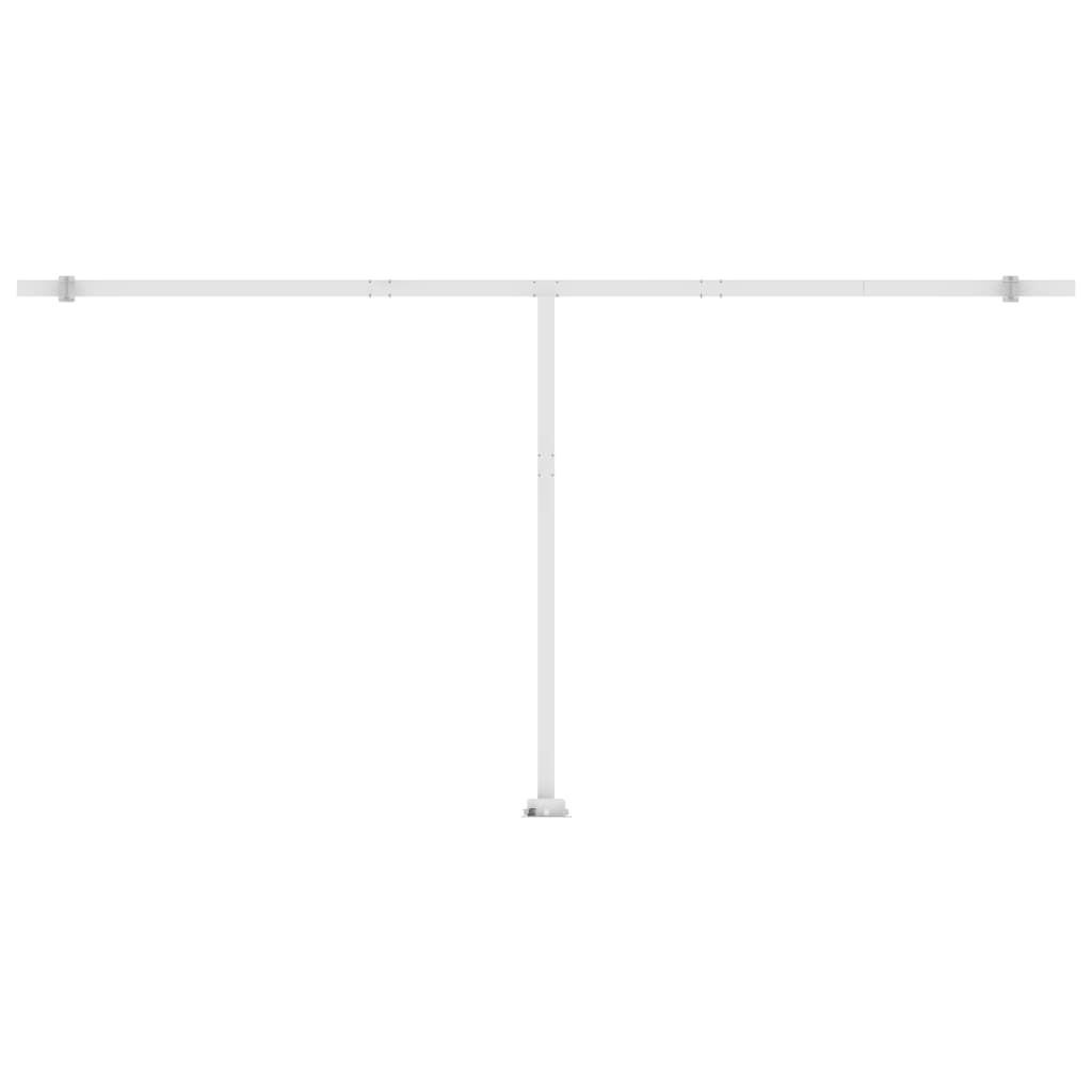 Automatische Markise mit LED & Windsensor 600x350 cm Creme