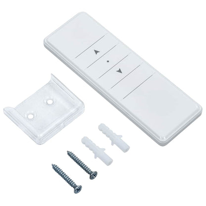 Markise Automatisch Einziehbar mit Pfosten 4x3 m Anthrazit