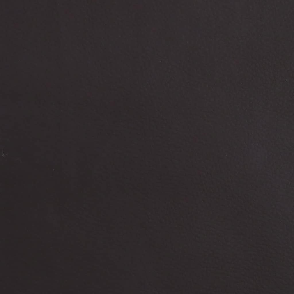 Schaukelstuhl Dunkelgrau Samt und PVC