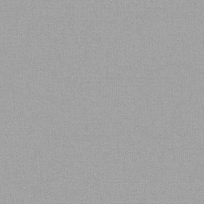 Babybett mit Matratze Hellgrau Leinenstoff