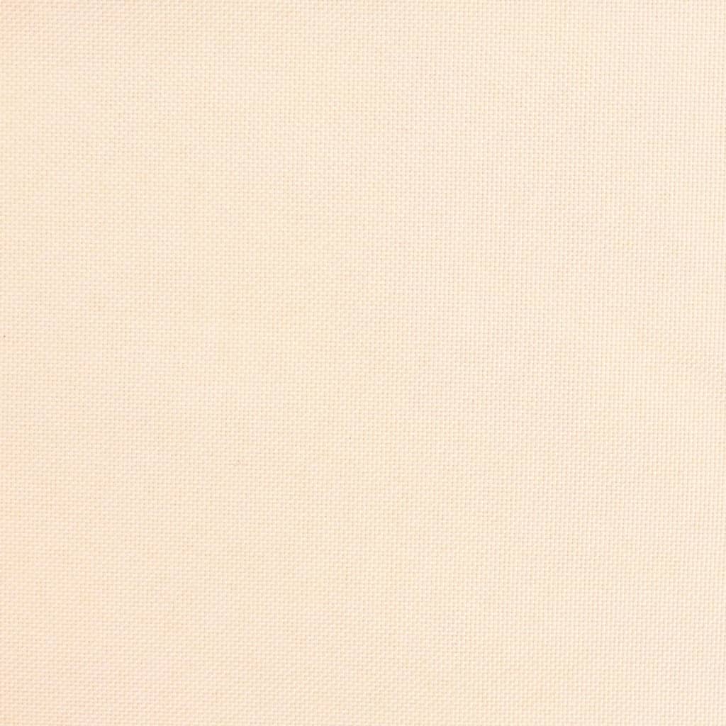 Schaukelstuhl Creme Stoff