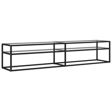 TV-Schrank Transparent 200x40x40,5 cm Hartglas