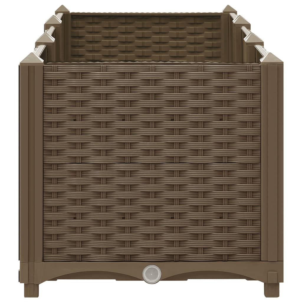 Hochbeet 120 x 40 x 38 cm Polypropylen