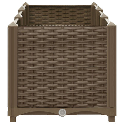 Hochbeet 120 x 40 x 38 cm Polypropylen