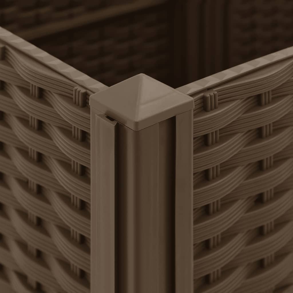 Hochbeet 120 x 40 x 38 cm Polypropylen