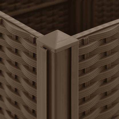 Hochbeet 120 x 40 x 38 cm Polypropylen