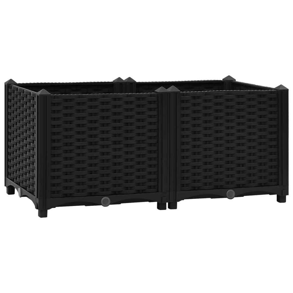 Hochbeet 80 x 40 x 38 cm Polypropylen