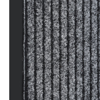 Fußmatte Grau Gestreift 40x60 cm