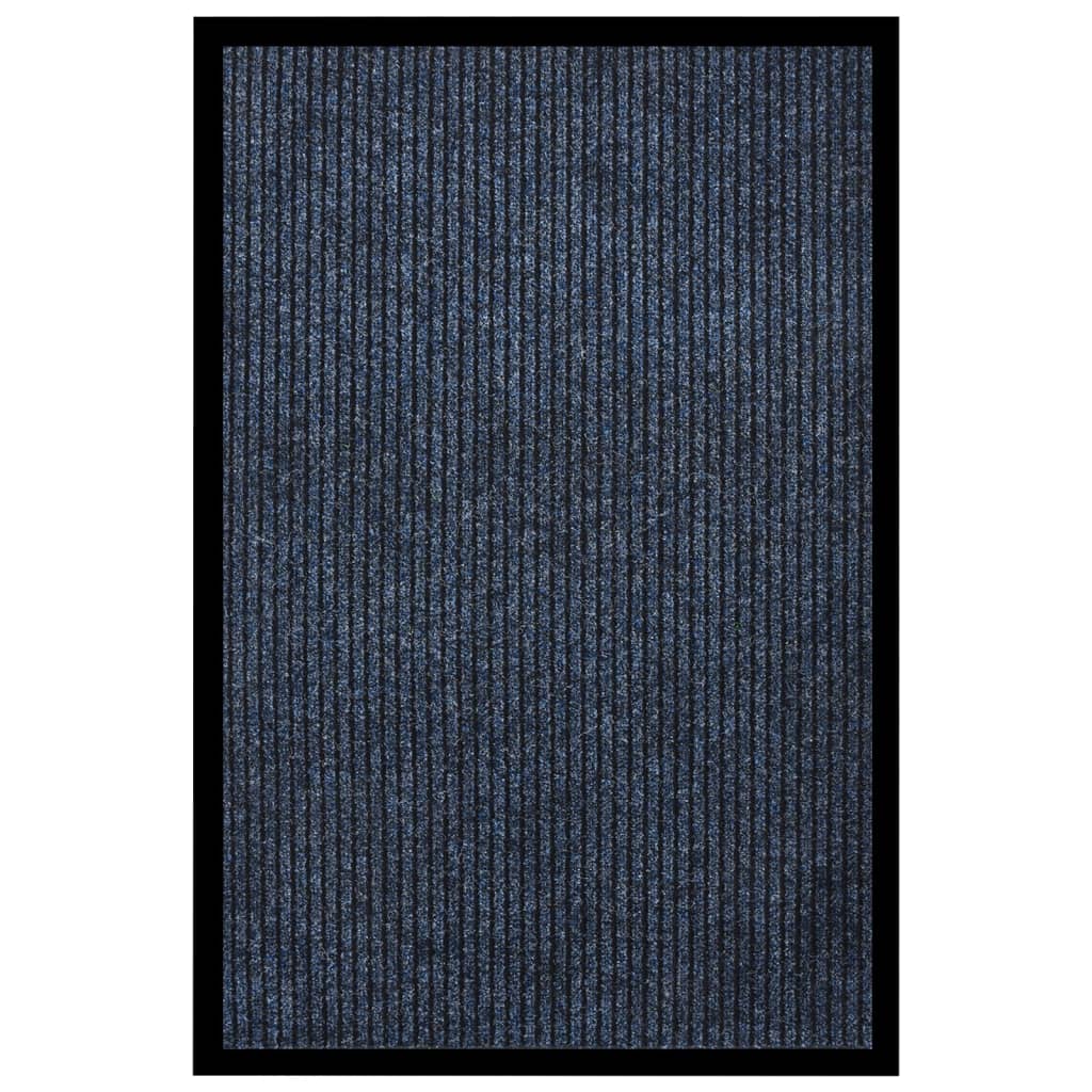 Fußmatte Gestreift Blau 80x120 cm