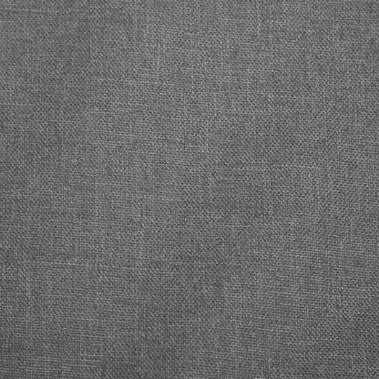 Zwillingskinderwagen Hellgrau Stahl