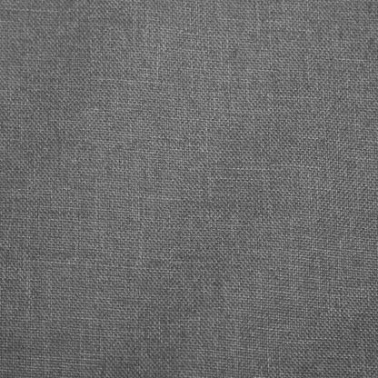 Tandem-Zwillingskinderwagen Hellgrau Stahl