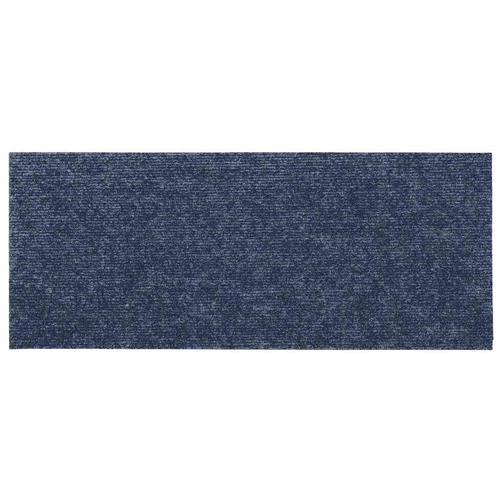 Stufenmatten Selbstklebend 15 Stk. 60x25 cm Grau Blau Rechteckig