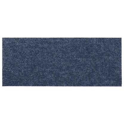 Stufenmatten Selbstklebend 15 Stk. 60x25 cm Grau Blau Rechteckig