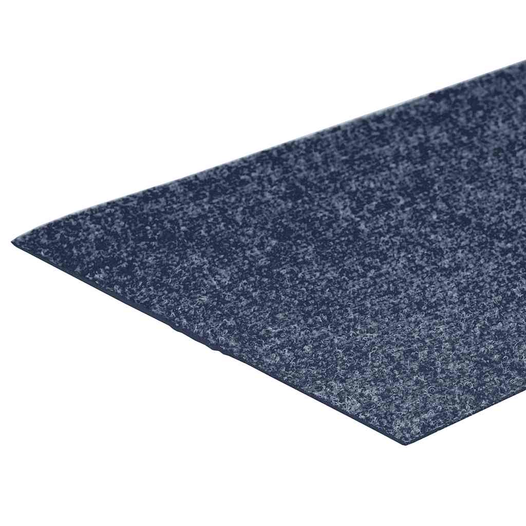 Stufenmatten Selbstklebend 15 Stk. 60x25 cm Grau Blau Rechteckig