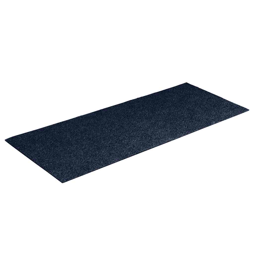 Stufenmatten Selbstklebend 15 Stk. 60x25 cm Marineblau Rechteckig
