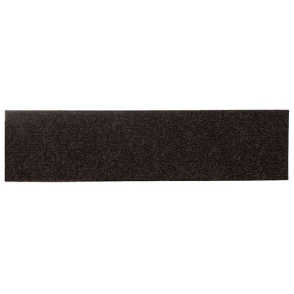 Stufenmatten Selbstklebend 15 Stk. 76x20 cm Dunkelbraun Rechteckig