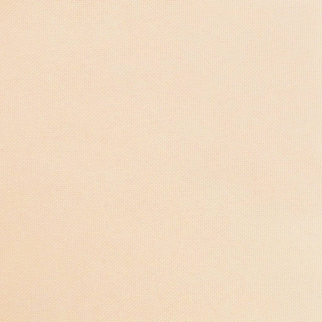 Bürostuhl Drehbar Creme Stoff