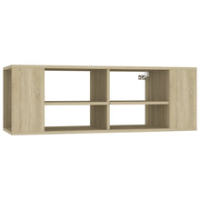 TV-Wandschrank Sonoma-Eiche 102x35x35 cm Holzwerkstoff