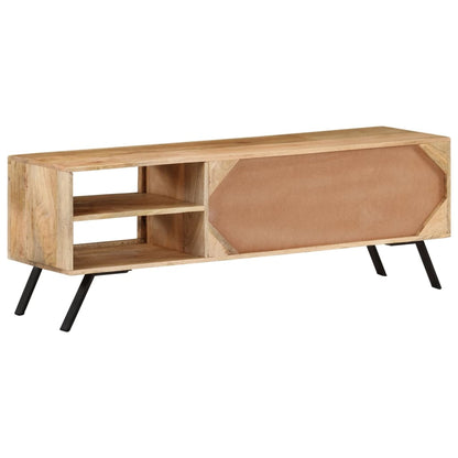TV-Schrank 110x30x40 cm Mango Massivholz