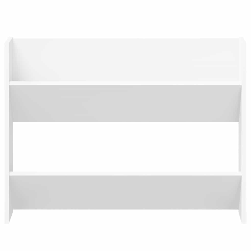 Wand-Schuhschrank Weiß 80x18x60 cm Holzwerkstoff
