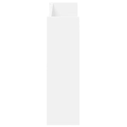 Wand-Schuhschrank Weiß 80x18x60 cm Holzwerkstoff