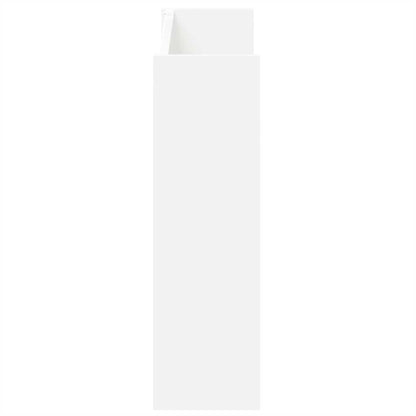 Wand-Schuhschränke 2 Stk. Weiß 80x18x60 cm Holzwerkstoff