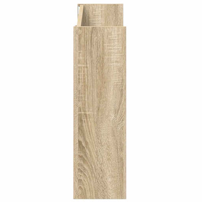 Wand-Schuhschränke 2 Stk. Sonoma-Eiche 80x18x60cm Holzwerkstoff