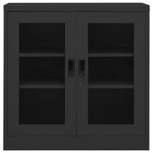 Büroschrank Anthrazit 90x40x90 cm Stahl