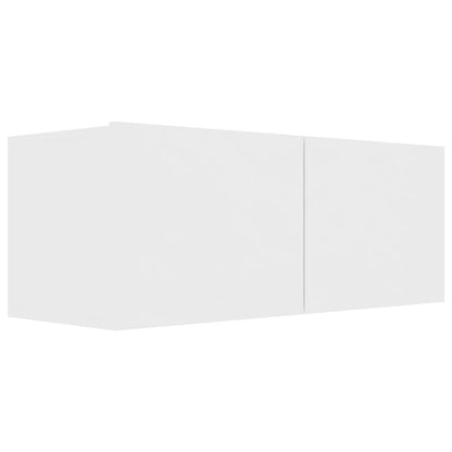 4-tlg. TV-Schrank-Set Weiß Holzwerkstoff