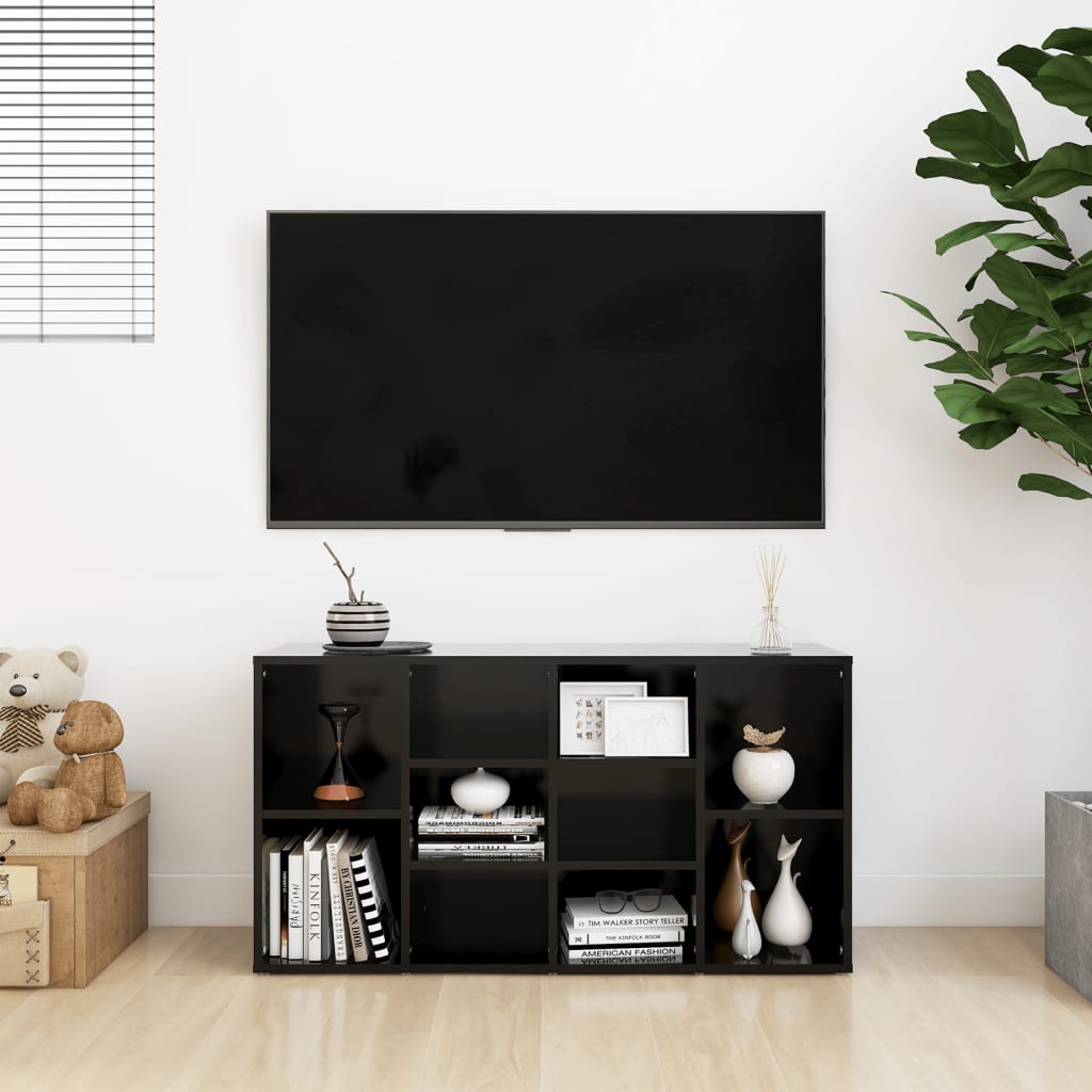 Schuhbank Schwarz 103x30x55 cm Holzwerkstoff