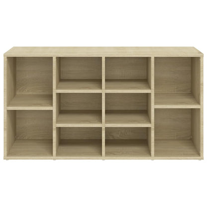 Schuhbank Sonoma-Eiche 103x30x55 cm Holzwerkstoff