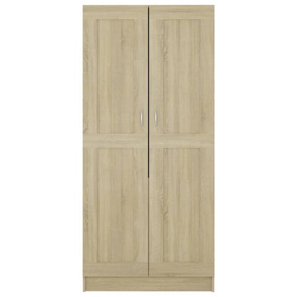 Kleiderschrank Sonoma-Eiche 82,5x51,5x180 cm Holzwerkstoff