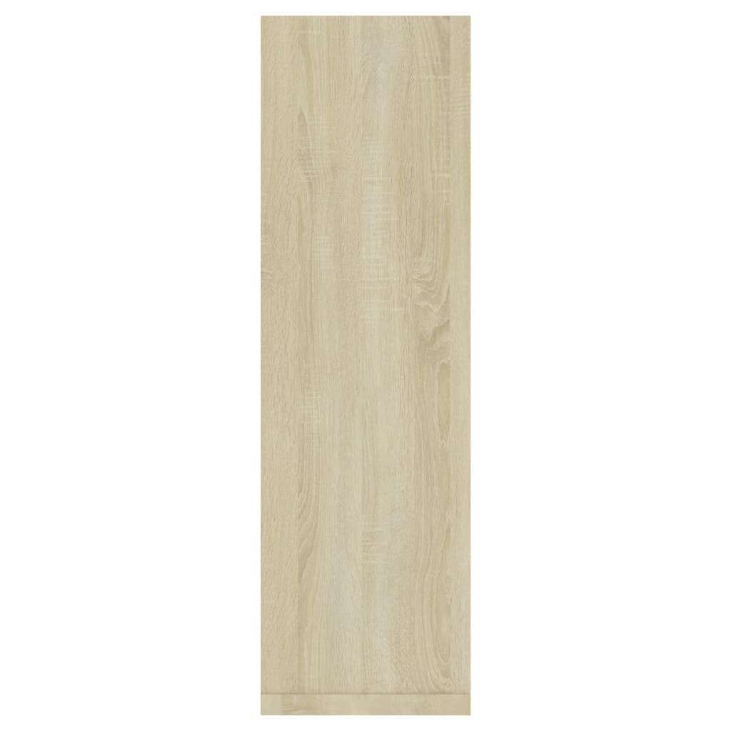 Wandregale 2 Stk. Sonoma-Eiche 50x15x50 cm Holzwerkstoff