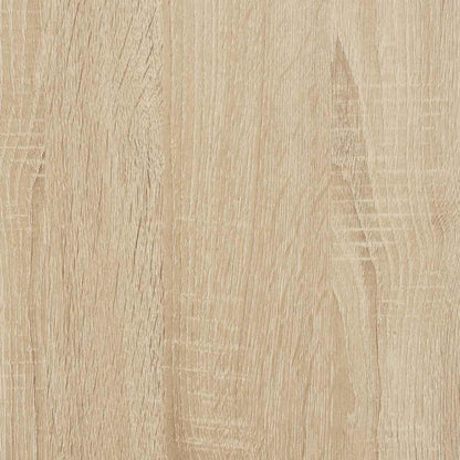 Wandregale 2 Stk. Sonoma-Eiche 100x15x20 cm Holzwerkstoff