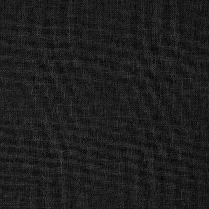 Bodenstuhl Drehbar Schwarz Stoff