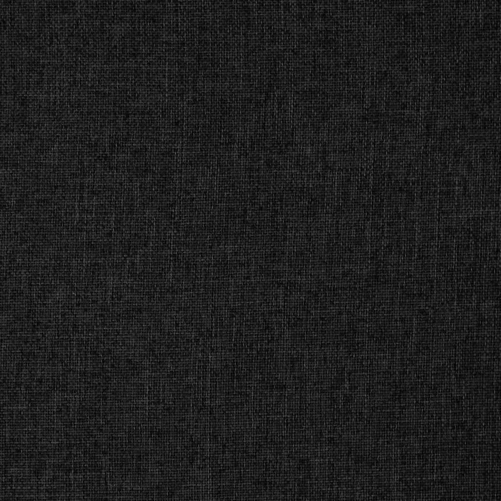 Bodenstuhl Faltbar Schwarz Stoff