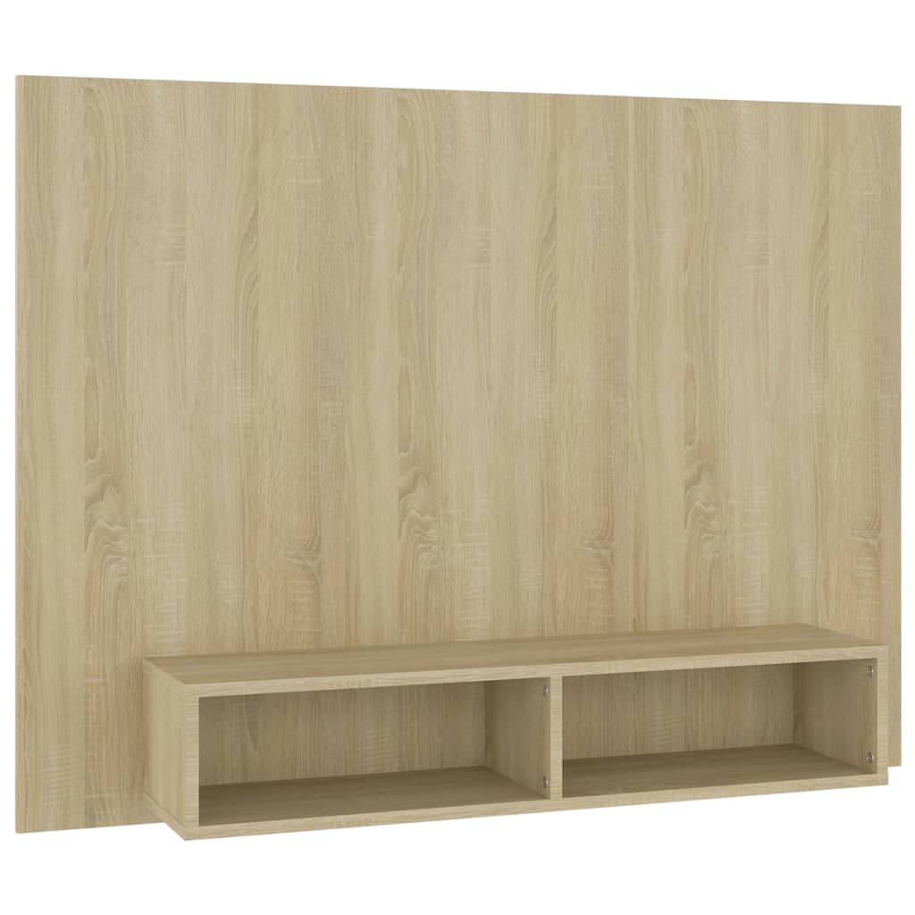 TV-Wandschrank Sonoma-Eiche 120x23,5x90 cm Holzwerkstoff
