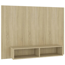 TV-Wandschrank Sonoma-Eiche 120x23,5x90 cm Holzwerkstoff